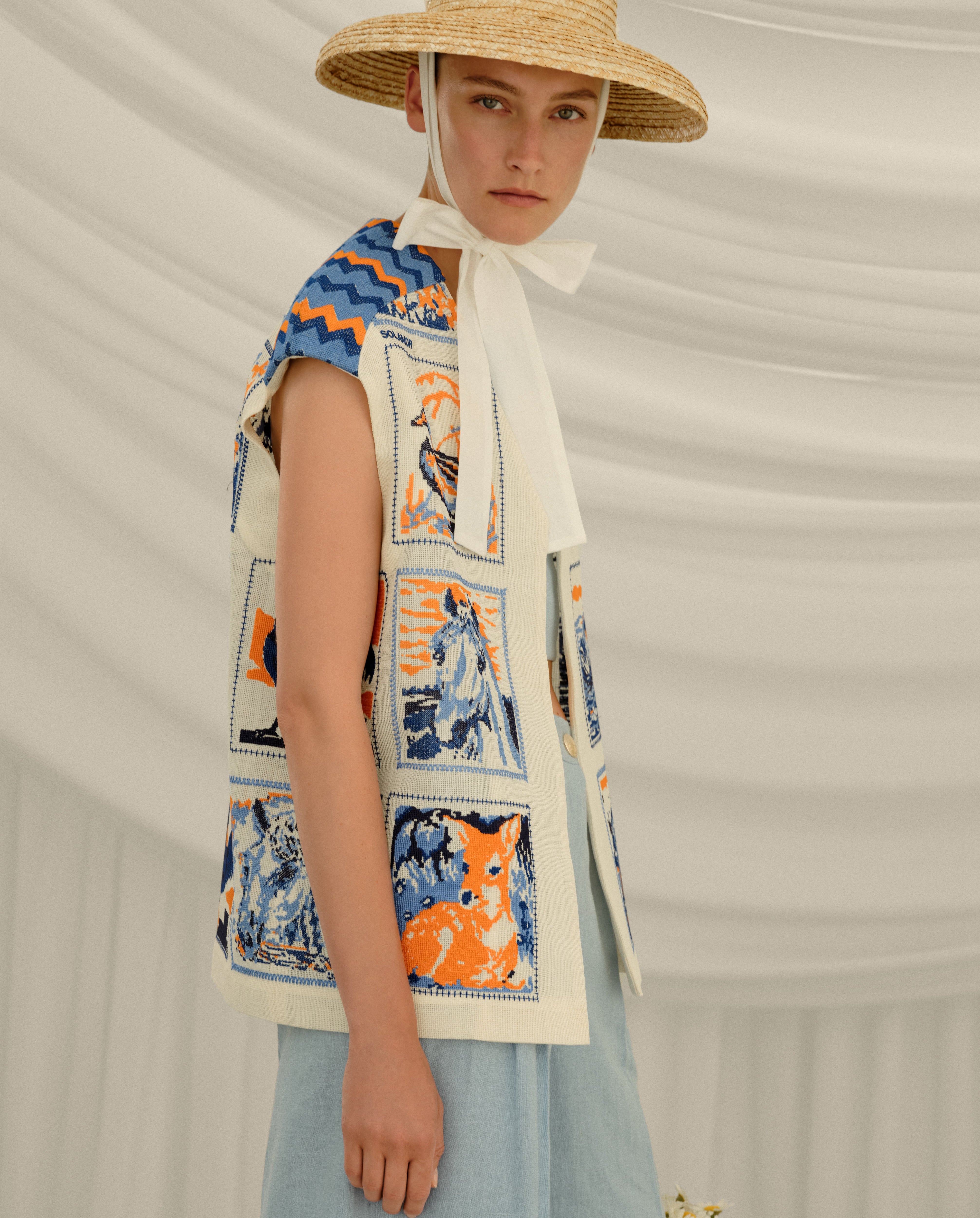 Summer Look 102 (Canavas vest)