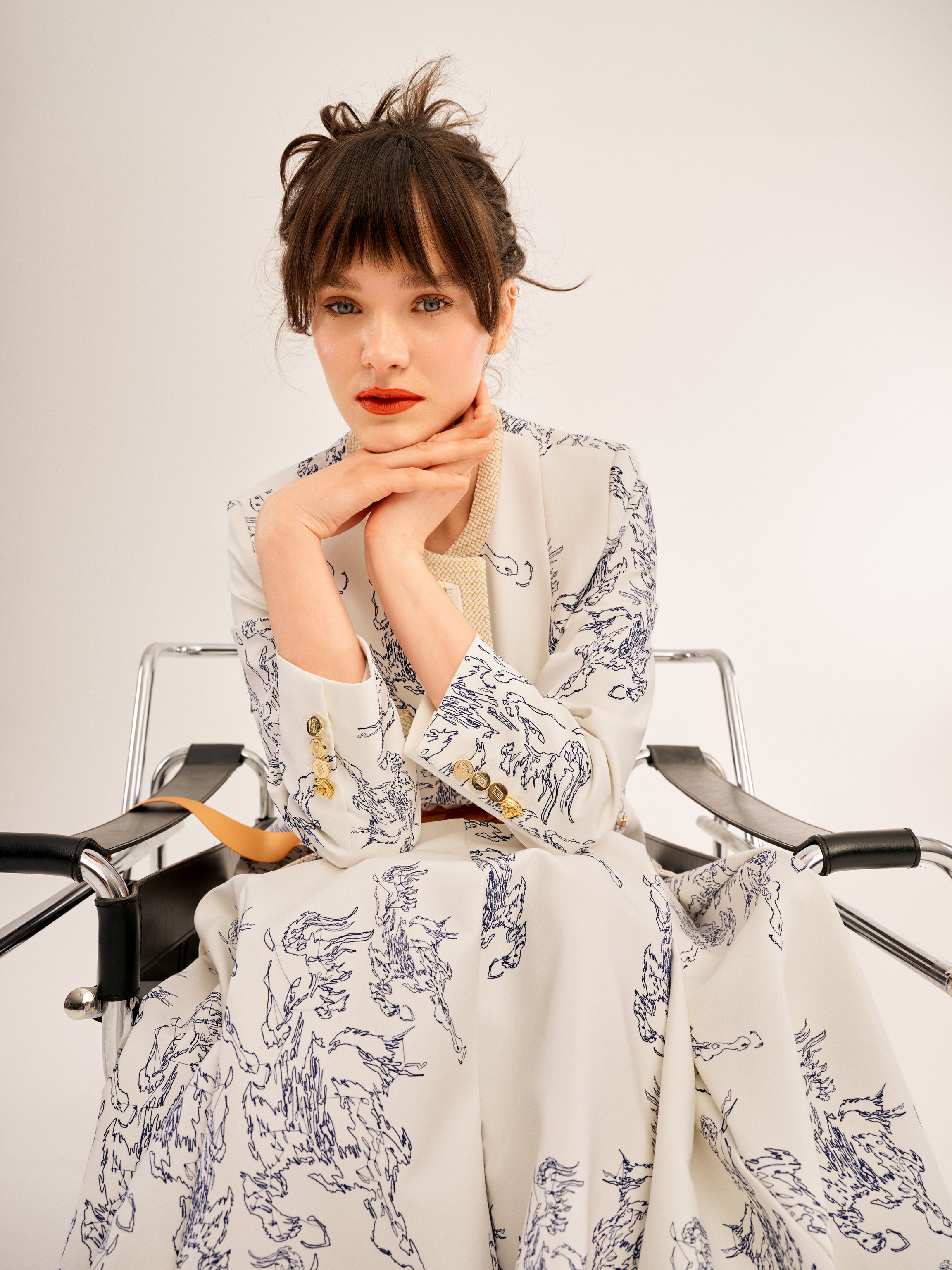 Spring Look 314  (Fantasy Set of Jacket and Skirt)