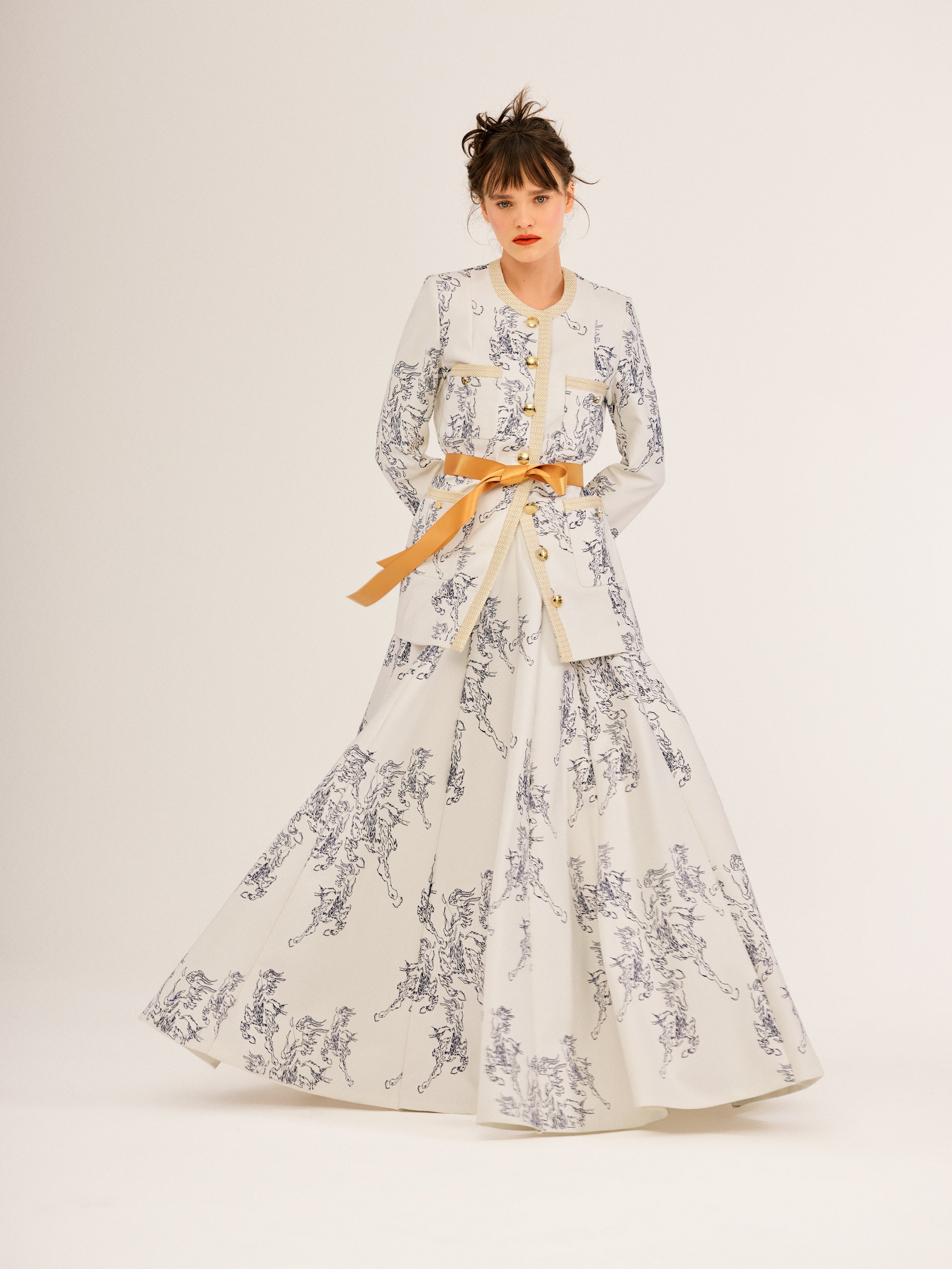 Spring Look 314  (Fantasy Set of Jacket and Skirt)