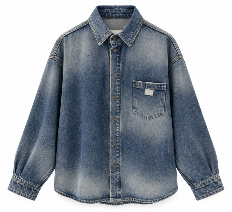 Long Sleeve Denim Shirt